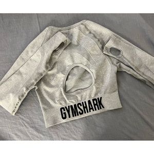 Gymshark long sleeve crop top